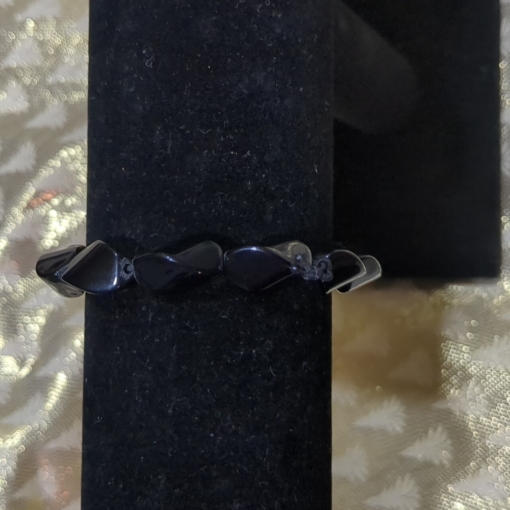 UJ black stone Bracelet